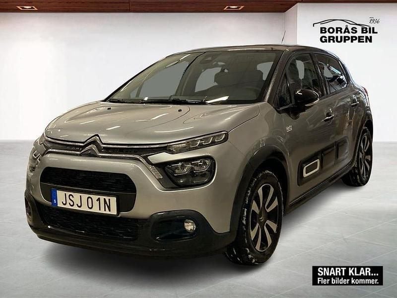 Grå Begagnad 2023 Citroën C3 PureTech Halvkombi | 149 000 kr (Lite dyr) - Bild 1/1