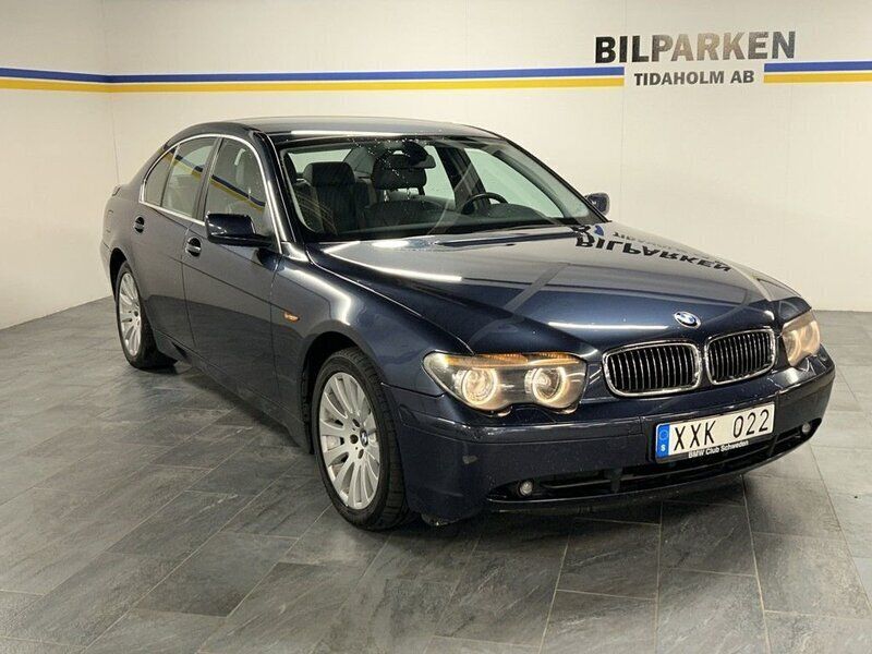 Begagnad BMW 735 272 HK (200 kW) 2001 Blå Sedan