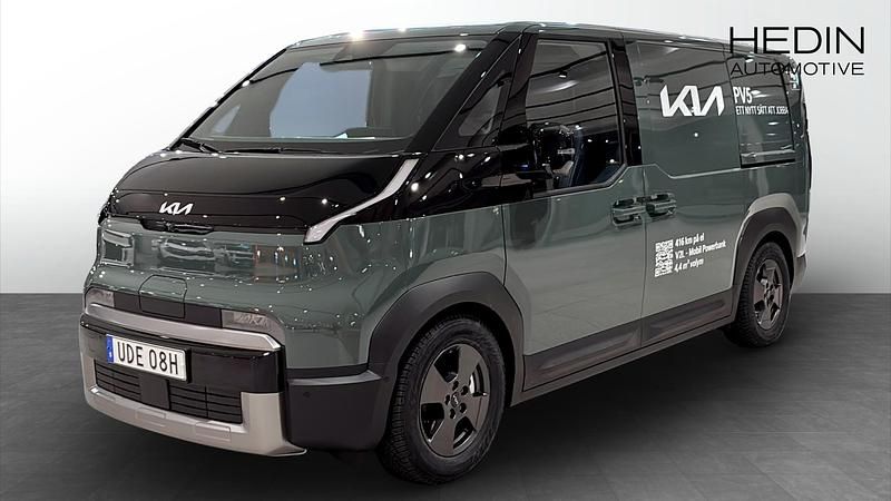 Grön Begagnad 2026 Kia PV5 Minibuss | 642 500 kr - Bild 1/4