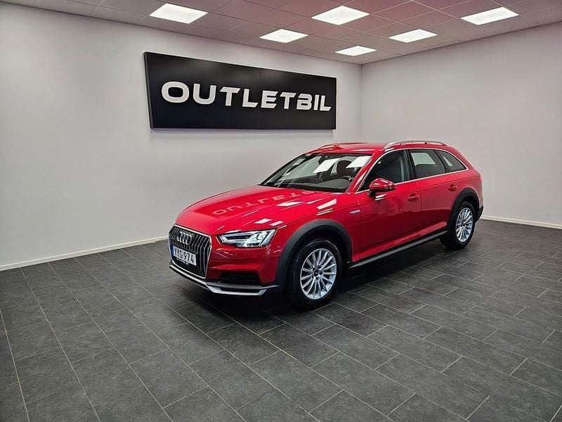 Röd Begagnad 2017 Audi A4 Allroad Kombi | 239 000 kr (Bra pris) - Bild 1/4