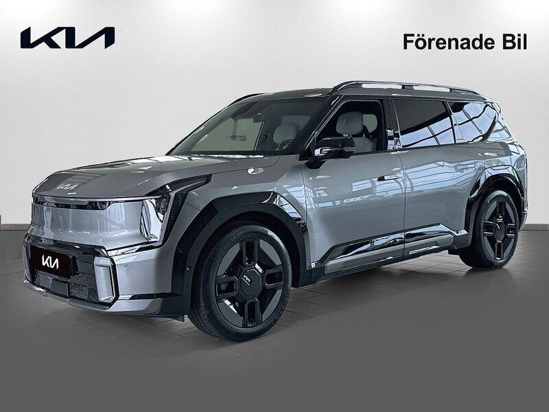 Grå Ny 2024 Kia EV9 GT-Line SUV | 877 900 kr (Marknadspris) - Bild 1/4