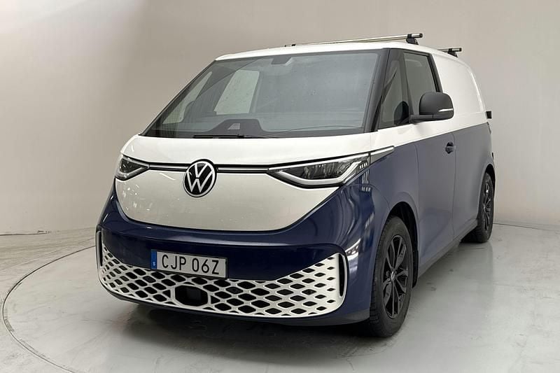 Vit Begagnad 2023 VW ID. Buzz Van | 449 000 kr - Bild 1/4