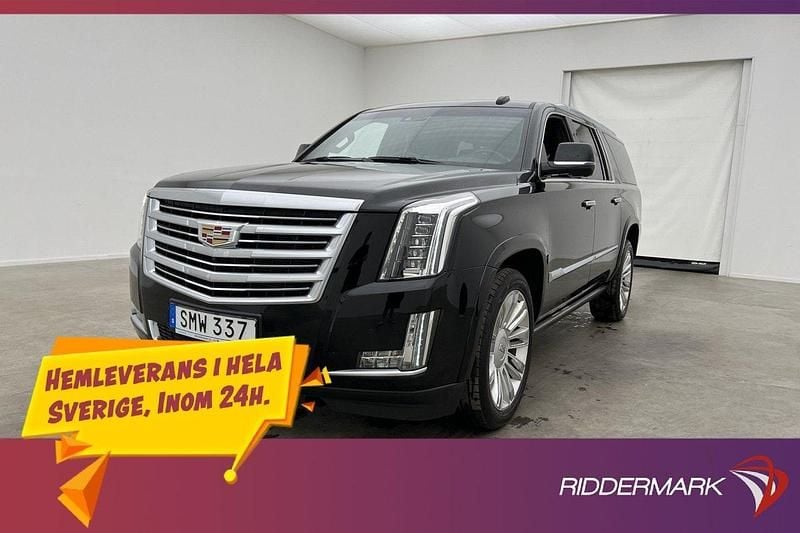 Svart Begagnad 2016 Cadillac Escalade SUV | 489 800 kr - Bild 1/3