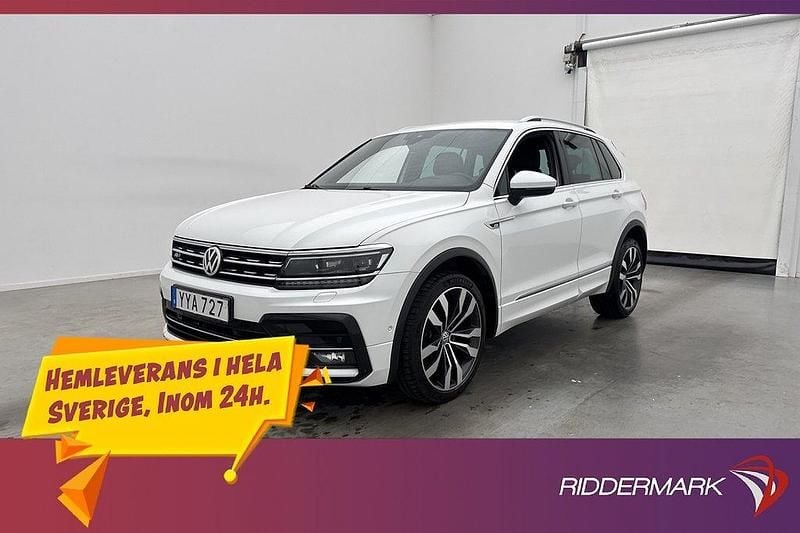 Vit Begagnad 2017 VW Tiguan GTS SUV | 249 800 kr (Dyr) - Bild 1/3