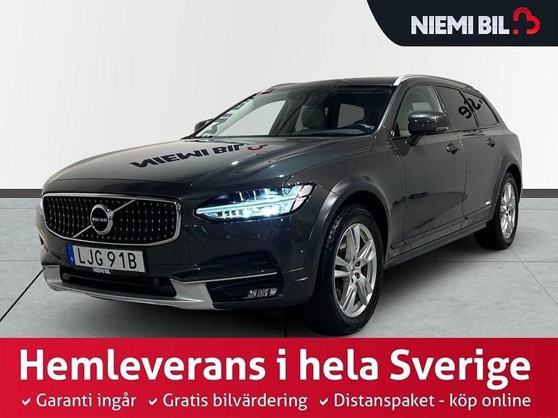 Mörkgrå Begagnad 2019 Volvo V90 CC Kombi | 359 900 kr (Marknadspris) - Bild 1/3