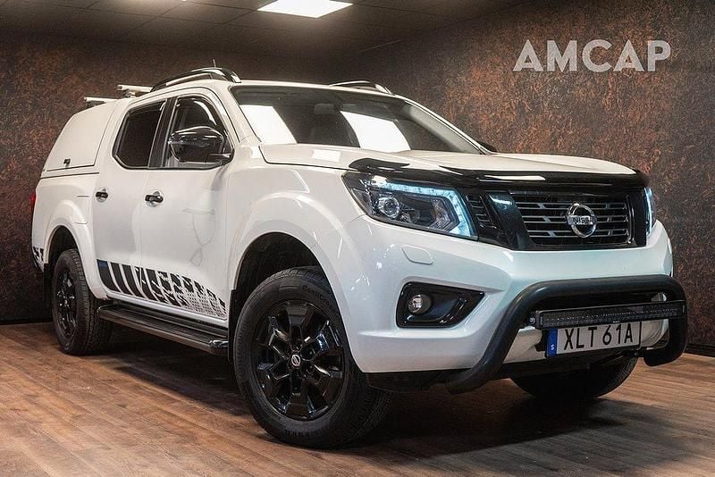 Vit Begagnad 2021 Nissan Navara N-Guard Pickup | 469 500 kr (Dyr) - Bild 1/4