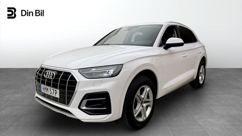 Vit Begagnad 2022 Audi Q5 Advanced SUV | 449 000 kr (Lite dyr) - Bild 1/4