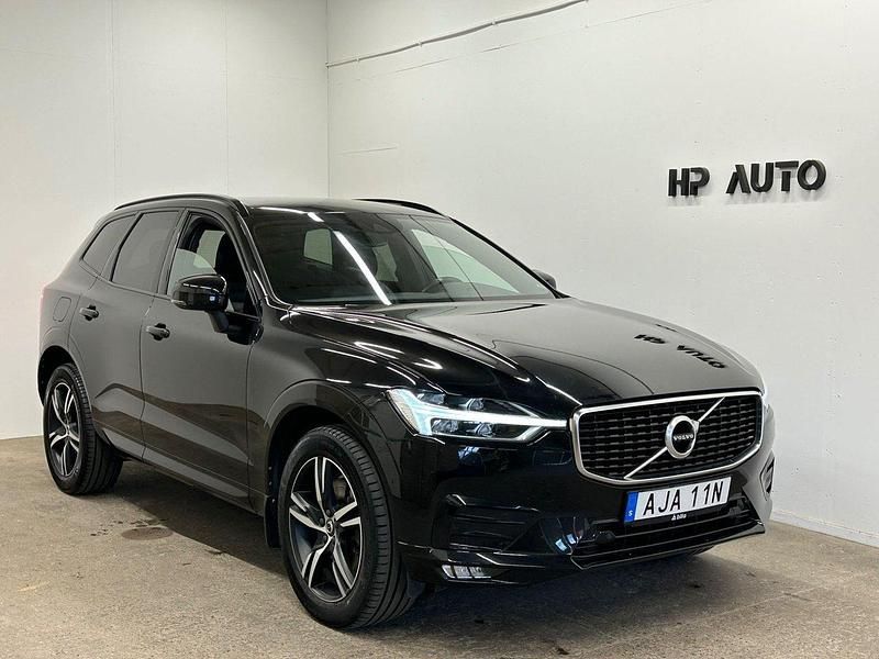 Svart Begagnad 2019 Volvo XC60 R-Design SUV | 395 000 kr (Dyr) - Bild 1/4