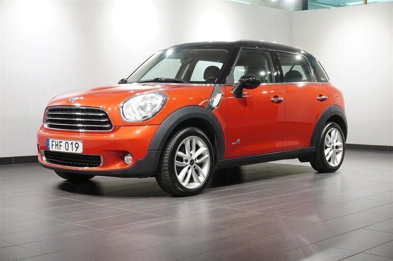 Röd Begagnad 2014 Mini Cooper Countryman Chili SUV | 79 900 kr (Marknadspris) - Bild 1/4