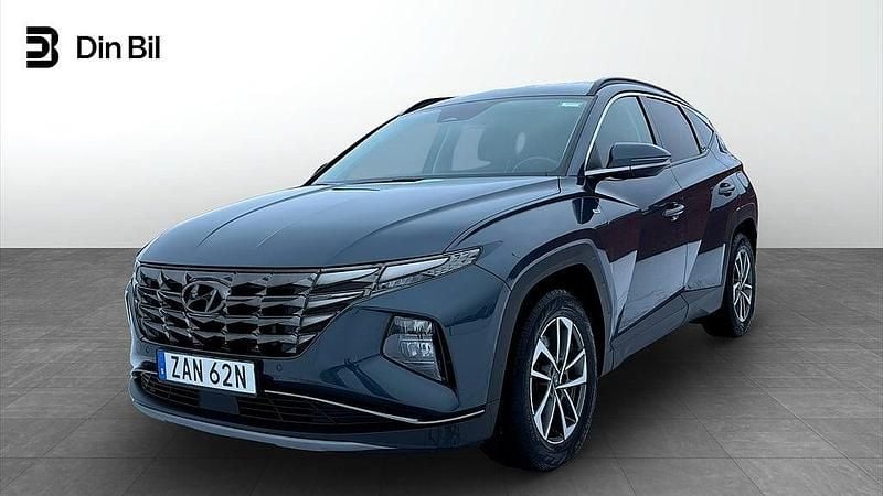 Begagnad Hyundai Tucson Advanced 180 HK (132 kW) 2021 Blå SUV