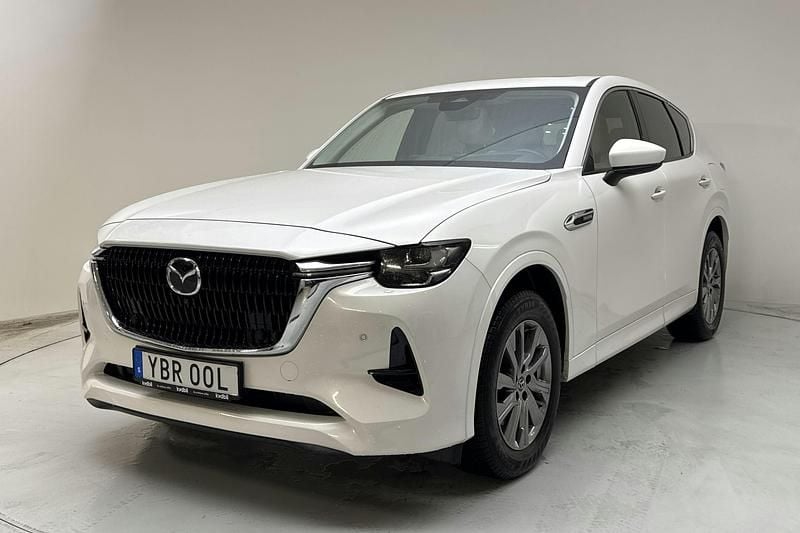 Vit Begagnad 2023 Mazda CX-60 SUV | 329 000 kr (Bra pris) - Bild 1/4