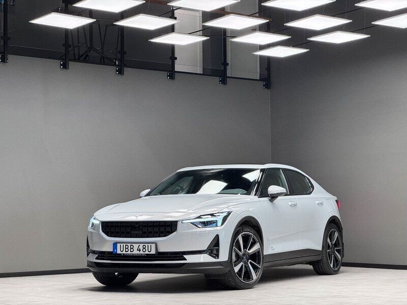 Silver Begagnad 2020 Polestar 2 Pilot Sedan | 349 900 kr (Lite dyr) - Bild 1/3