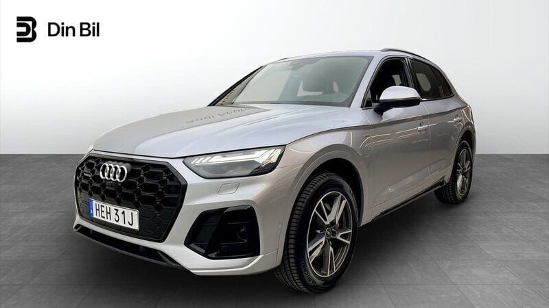 Silver (florettsilver metallic) Begagnad 2024 Audi Q5 S-Line SUV | 579 000 kr (Dyr) - Bild 1/4