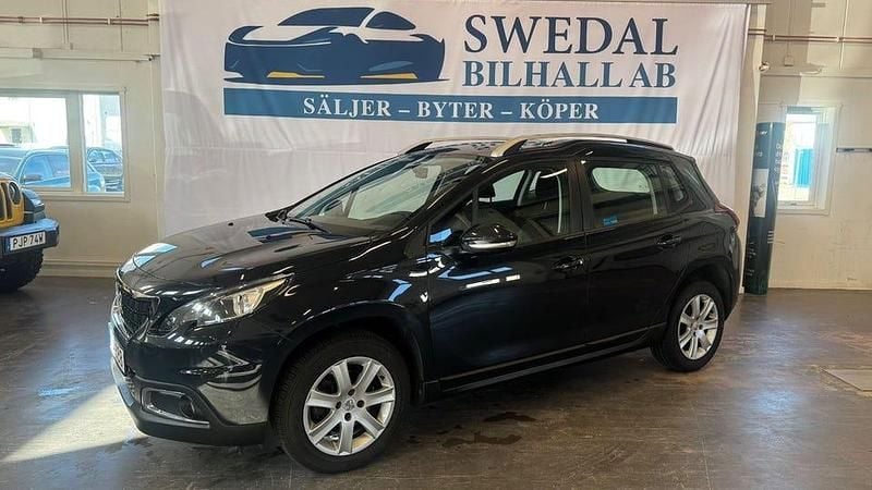Grå Begagnad 2018 Peugeot 2008 SUV | 89 800 kr (Bra pris) - Bild 1/4