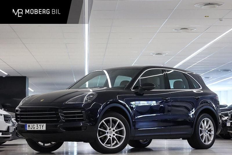 Blå Begagnad 2019 Porsche Cayenne SUV | 499 900 kr (Superpris) - Bild 1/3