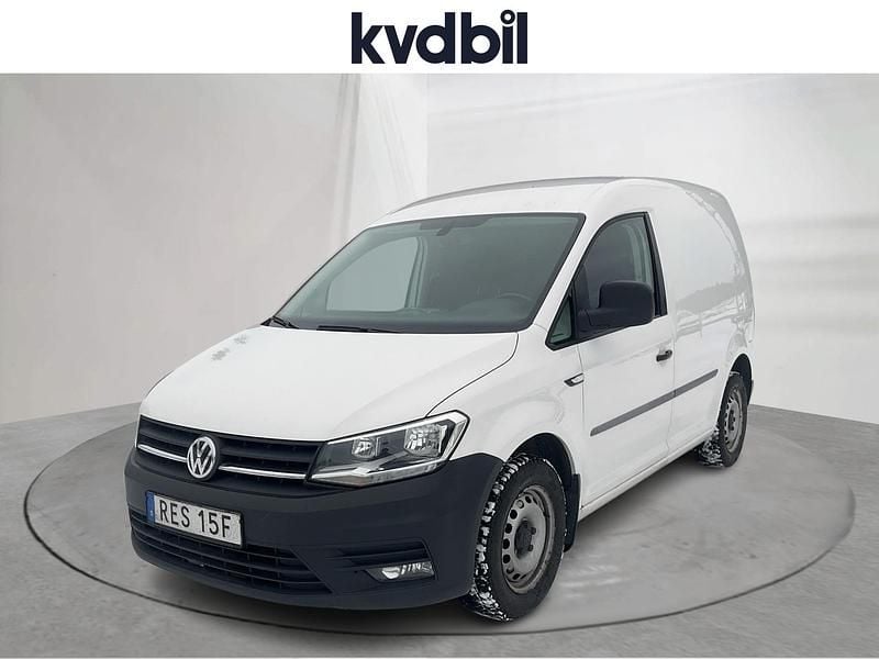 Vit Begagnad 2020 VW Caddy Minibuss | 89 000 kr (Superpris) - Bild 1/3