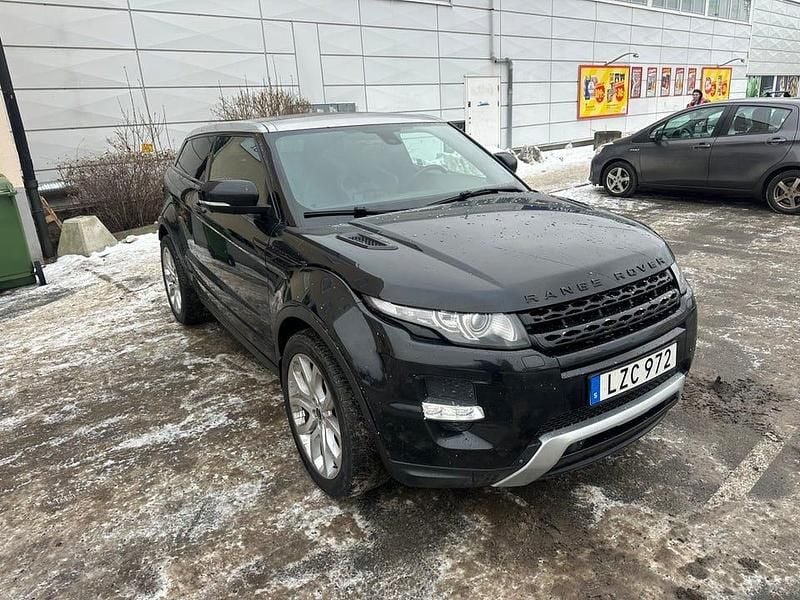 Begagnad Land Rover Range Rover evoque 190 HK (139 kW) 2012 Svart SUV