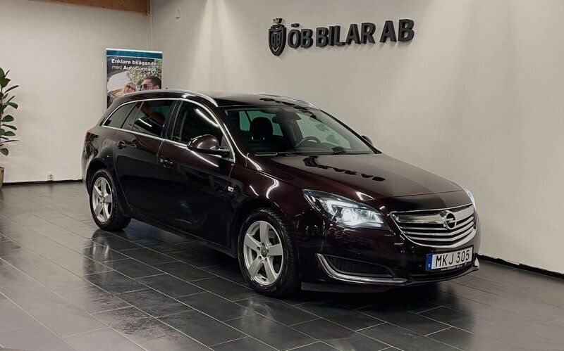 Brun Begagnad 2015 Opel Insignia Business Kombi | 119 900 kr (Marknadspris) - Bild 1/4