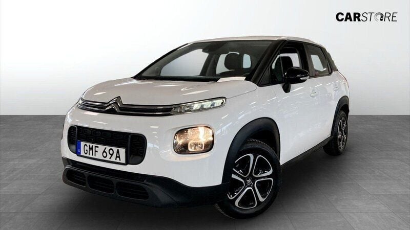 Vit (white) Begagnad 2021 Citroën C3 Aircross Live SUV | 144 900 kr (Marknadspris) - Bild 1/4