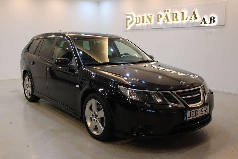 Begagnad Saab 9-3 Vector 175 HK (128 kW) 2009 Svart Kombi