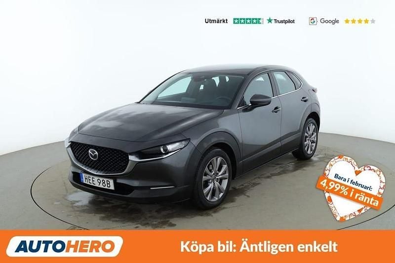 Begagnad Mazda CX-30 Comfort 151 HK (111 kW) 2020 Grå SUV
