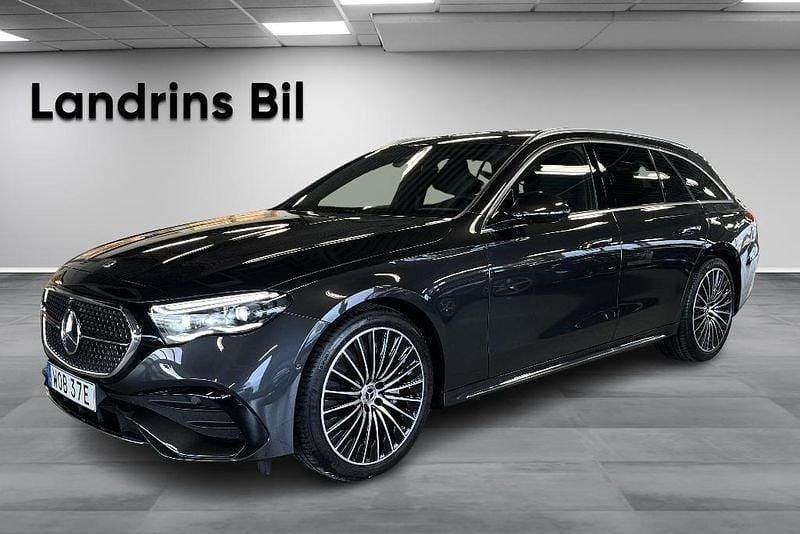 Grå Begagnad 2024 Mercedes E300 Advanced Plus Kombi | 629 900 kr (Superpris) - Bild 1/4