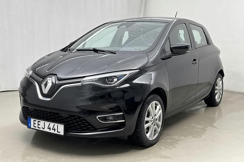 Svart Begagnad 2021 Renault Zoe Zen Halvkombi | 139 800 kr (Marknadspris) - Bild 1/4
