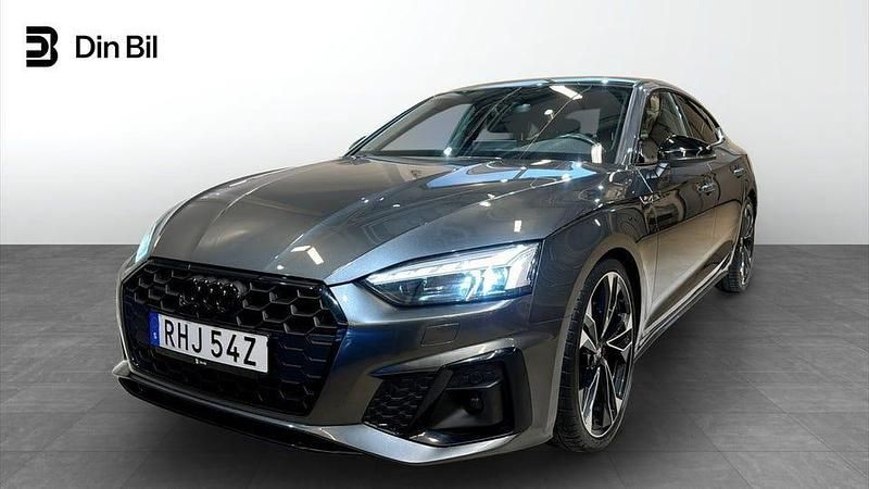 Grå Begagnad 2020 Audi A5 Sportback S-Line Halvkombi | 409 900 kr - Bild 1/4