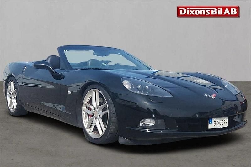 Svart Begagnad 2005 Chevrolet Corvette LS Cab | 335 000 kr (Dyr) - Bild 1/4