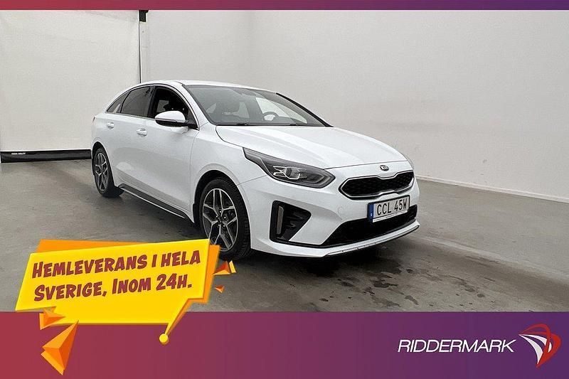 Vit Begagnad 2019 Kia Ceed GT-Line Kombi | 209 800 kr (Marknadspris) - Bild 1/3