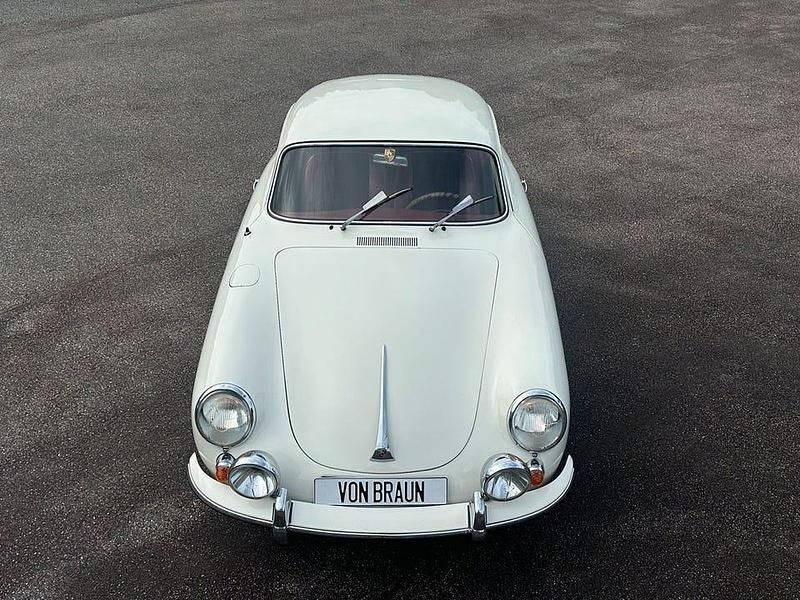 Begagnad Porsche 356 95 HK (69 kW) 1965 Vit Sportkupé