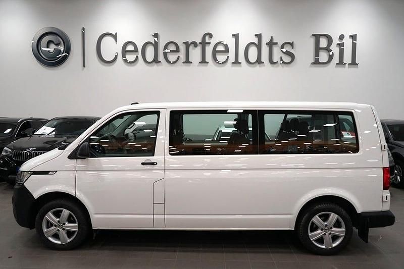 Vit Begagnad 2021 VW T6.1 Van | 379 900 kr (Lite dyr) - Bild 1/4