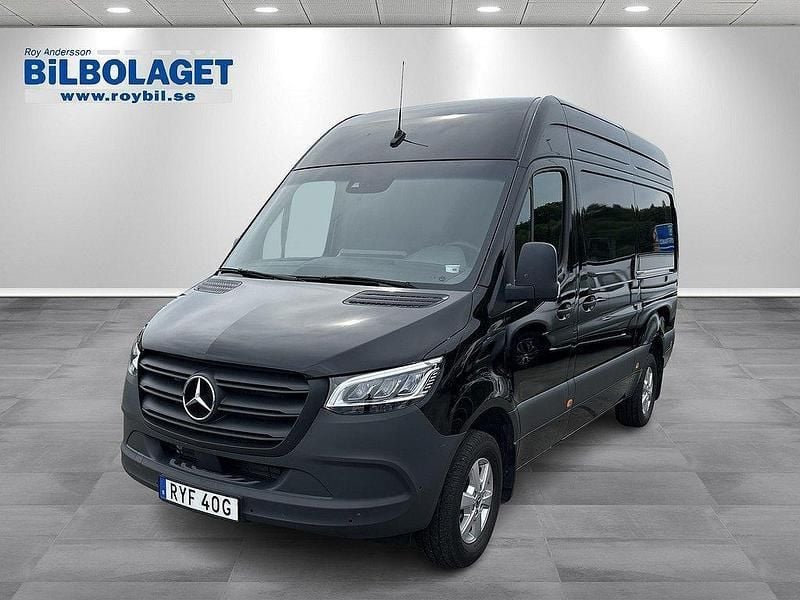 Svart Begagnad 2024 Mercedes Sprinter Van | 581 125 kr (Lite dyr) - Bild 1/4