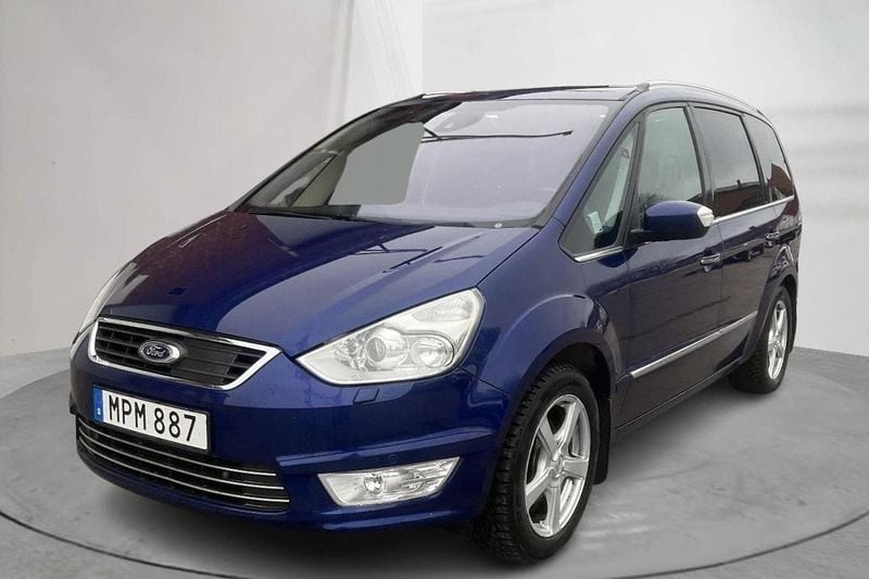 Blå Begagnad 2015 Ford Galaxy Business Edition Minibuss | 174 800 kr - Bild 1/4