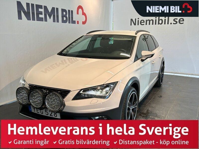 Vit Begagnad 2016 Seat Leon X-Perience 4Drive Kombi | 139 900 kr (Marknadspris) - Bild 1/4