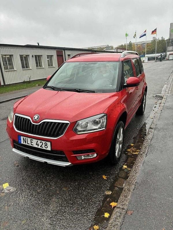 Röd Begagnad 2014 Skoda Yeti SUV | 65 000 kr (Marknadspris) - Bild 1/4