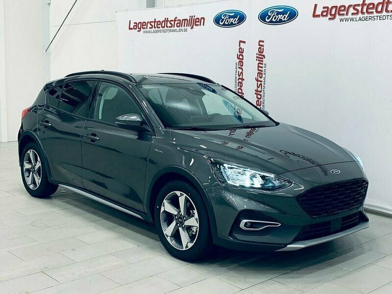 Begagnad Ford Focus Active 125 HK (91 kW) 2020 Grå Halvkombi