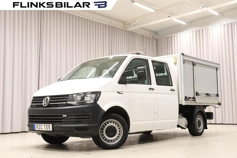 Vit Begagnad 2018 VW T6 Van | 209 800 kr (Marknadspris) - Bild 1/4