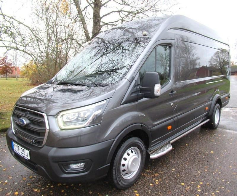 Begagnad Ford Transit 170 HK (125 kW) 2020 Grå (grå metallic) Van