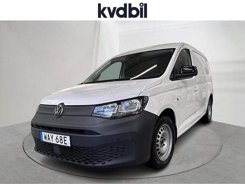 Vit Begagnad 2024 VW Caddy Maxi Minibuss | 300 000 kr (Marknadspris) - Bild 1/3