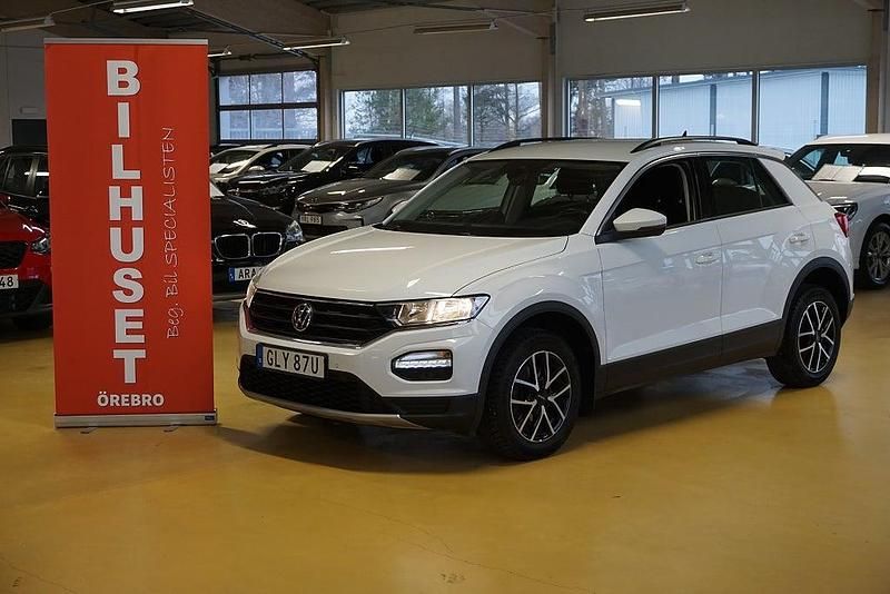Vit Begagnad 2020 VW T-Roc SUV | 165 000 kr (Marknadspris) - Bild 1/4