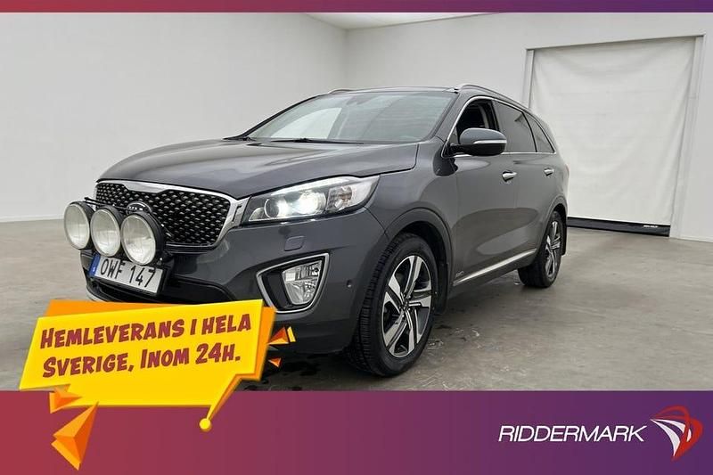 Grå Begagnad 2016 Kia Sorento Plus SUV | 177 900 kr (Bra pris) - Bild 1/3