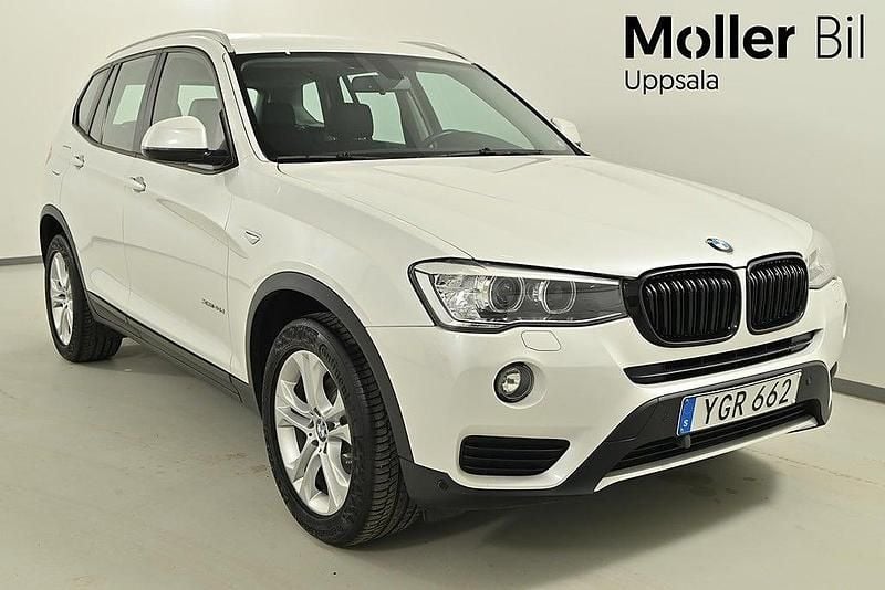 Vit Begagnad 2017 BMW X3 SUV | 224 900 kr - Bild 1/4