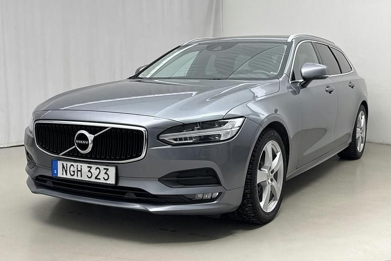 Grå Begagnad 2019 Volvo V90 SE Kombi | 195 000 kr (Bra pris) - Bild 1/4