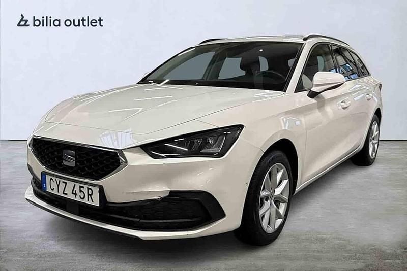 Vit Begagnad 2021 Seat Leon Kombi | 199 900 kr - Bild 1/1