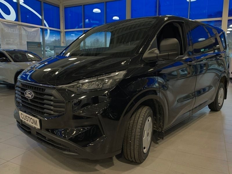 Svart Ny 2024 Ford Transit Custom Trend Van | 424 875 kr (Superpris) - Bild 1/4