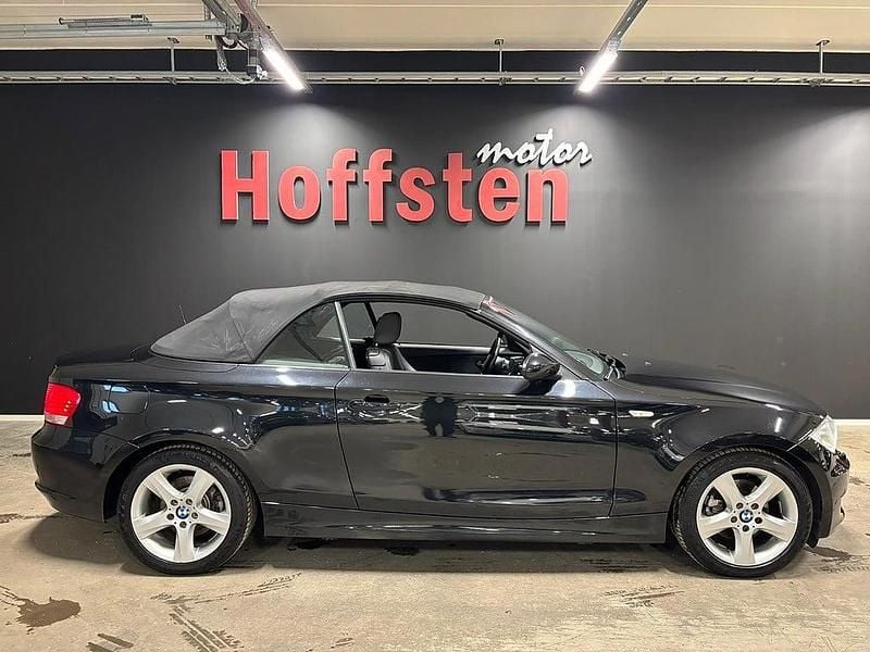 Begagnad BMW 120 Cabriolet Advantage 177 HK (130 kW) 2009 Svart Cab