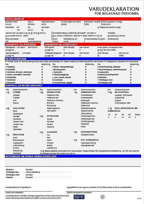 Begagnad Volvo XC40 Plus 185 kW (252 HK) 2022 Svart SUV