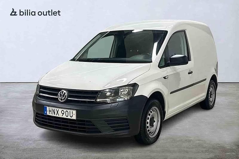 Vit Begagnad 2020 VW Caddy Minibuss | 109 900 kr (Superpris) - Bild 1/1