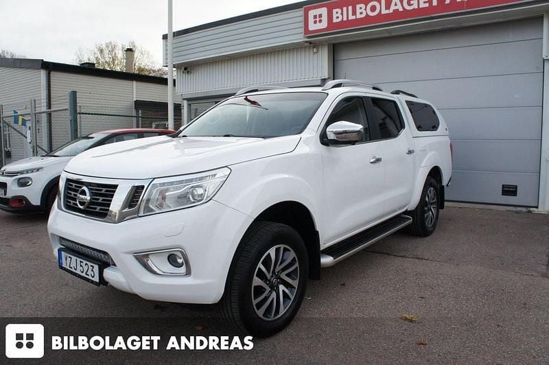 Vit Begagnad 2018 Nissan Navara Pickup | 239 900 kr (Bra pris) - Bild 1/4